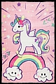 Dětský koberec Lollipop 185 unicorn