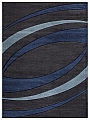 Kusový koberec Relax 230 anthracite blue