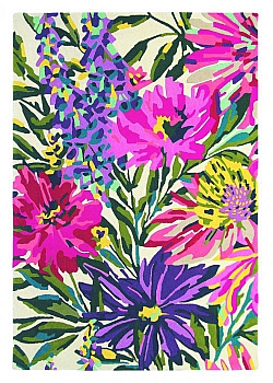 Moderní kusový koberec Harlequin Floreale Fuchsia 44905 - 140x200 - Brink&Campman