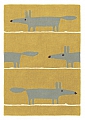 Moderní kusový koberec Mr. Fox mustard 25306 - 90x150 cm - Brink&Campman