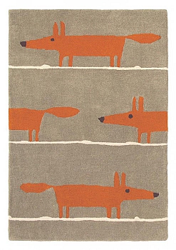 Moderní kusový koberec Scion Mr. Fox cinnamon 25303 - 90x150 cm - Brink&Campman