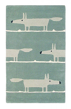 Moderní kusový koberec Scion Mr. Fox silver 25304 - 90x150 cm - Brink&Campman