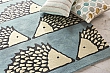 Moderní kusový koberec Scion Spike marine 26808 - 120x180 cm -