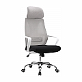 Kancelářské křeslo, šedá / černá / bílá, TAXIS