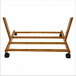 Pojízdný věšák, bambus, šířka 60cm, VIKIR TYP 1