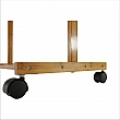 Pojízdný věšák, bambus, šířka 60cm, VIKIR TYP 1