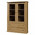 Vitrína MZ5, dub grand, LEON