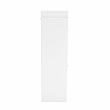 Botník, 4-řadový, bílá, SEBER TYP 5