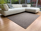 Kusový koberec Porto hnědý - Kruh 120 cm