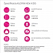 Závěsné houpací křeslo, zelená, KLORIN NEW KIDS CACOON HAMMOCK