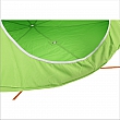 Závěsné houpací křeslo, zelená, KLORIN NEW KIDS CACOON HAMMOCK
