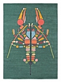 Moderní kusový koberec Ted Baker Emerging Lobster green 160407 Brink&Campman