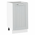 Spodní skříňka, světlešedá/bílá, JULIA TYP 54