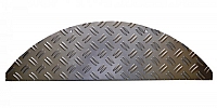 Hliníkový nášlap na schody Steeltred - 281 steel nášlap na schody