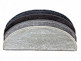 Nášlapy na schody Capri (obdélník a půlkruh) - hnědá 24 x 65 cm obdélník-SLEVA