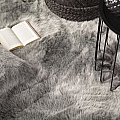 Kusový koberec Samba 495 silver - Kruh 160 cm průměr