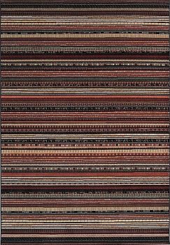 Moderní kusový koberec Zheva 65402/090, černý - Osta