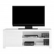 TV stolek 1D / 160, bílý lesk, LINDY