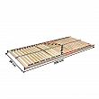Rošt lamelový, 90x200 cm, DOUBLE KLASIK NEW