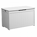 Úložný box, bílá, KORDELIA