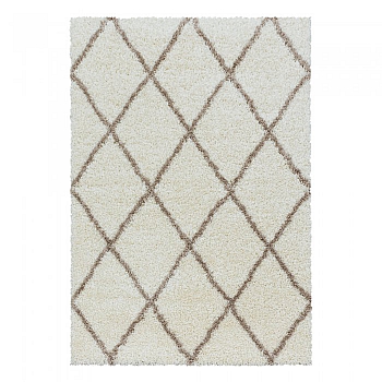Kusový koberec Alvor shaggy 3401 cream