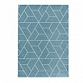 Kusový koberec Efor 3715 blue - 80 x 250 cm