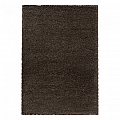 Kusový koberec Fluffy shaggy 3500 brown - Kruh průměr 200 cm