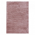 Kusový koberec Fluffy shaggy 3500 rose - Kruh průměr 80 cm