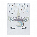 Dětský  koberec Lucky 3613 white - Kruh průměr 160 cm