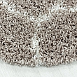 Kusový koberec Salsa shaggy 3201 beige