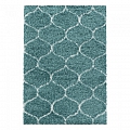 Kusový koberec Salsa shaggy 3201 blue - 120 x 170 cm-SLEVA 2 KUSY