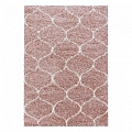 Kusový koberec Salsa shaggy 3201 rose - 120 x 170 cm