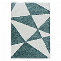 Kusový koberec Tango shaggy 3101 blue - Kruh průměr 120 cm