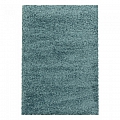 Kusový koberec Sydney shaggy 3000 aqua - Kruh průměr 120 cm