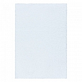 Kusový koberec Sydney shaggy 3000 white - Kruh průměr 80 cm - SLEVA