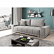 Rozkládací pohovka, světle šedá, KEVAN BIG SOFA