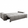 Rozkládací pohovka, světle šedá, KEVAN BIG SOFA