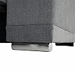 Rozkládací pohovka, světle šedá, KEVAN BIG SOFA