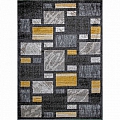 Kusový koberec Walton 5796A šedo-žlutý - 120 x 170 cm
