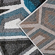 Kusový koberec Walton 5797A bílo-modrý