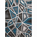 Kusový koberec Walton 5797A bílo-modrý - 120 x 170 cm