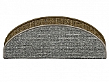 Nášlapy na schody Alassio (půlkruh a obdélník) - Alassio béžový 24 x 65 cm půlkruh