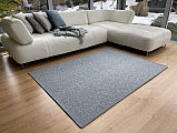 Kusový koberec Astra světle šedý - Kulatý průměr 200 cm