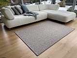 Kusový koberec Toledo béžový - Kulatý průměr 100 cm