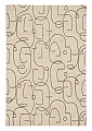 Vlněný kusový koberec Scion Epsilon Charcoal 023801 Brink & Campman - 120 x 180