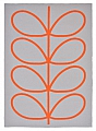 Outdoorový koberec Orla Kiely Giant linear stem persimmon 460703 Brink&Campman