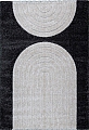 Kusový koberec Rangpur 65203 699 krémovo-černý - 120 x 170 cm