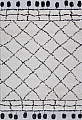 Kusový koberec Rangpur 65217 669 krémovo-černý - 120 x 170 cm