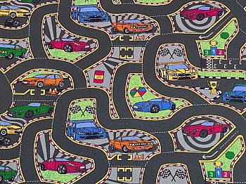 Dětský koberec Grand Prix