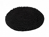 Předložka do koupelny Fluffy 700 black kruh